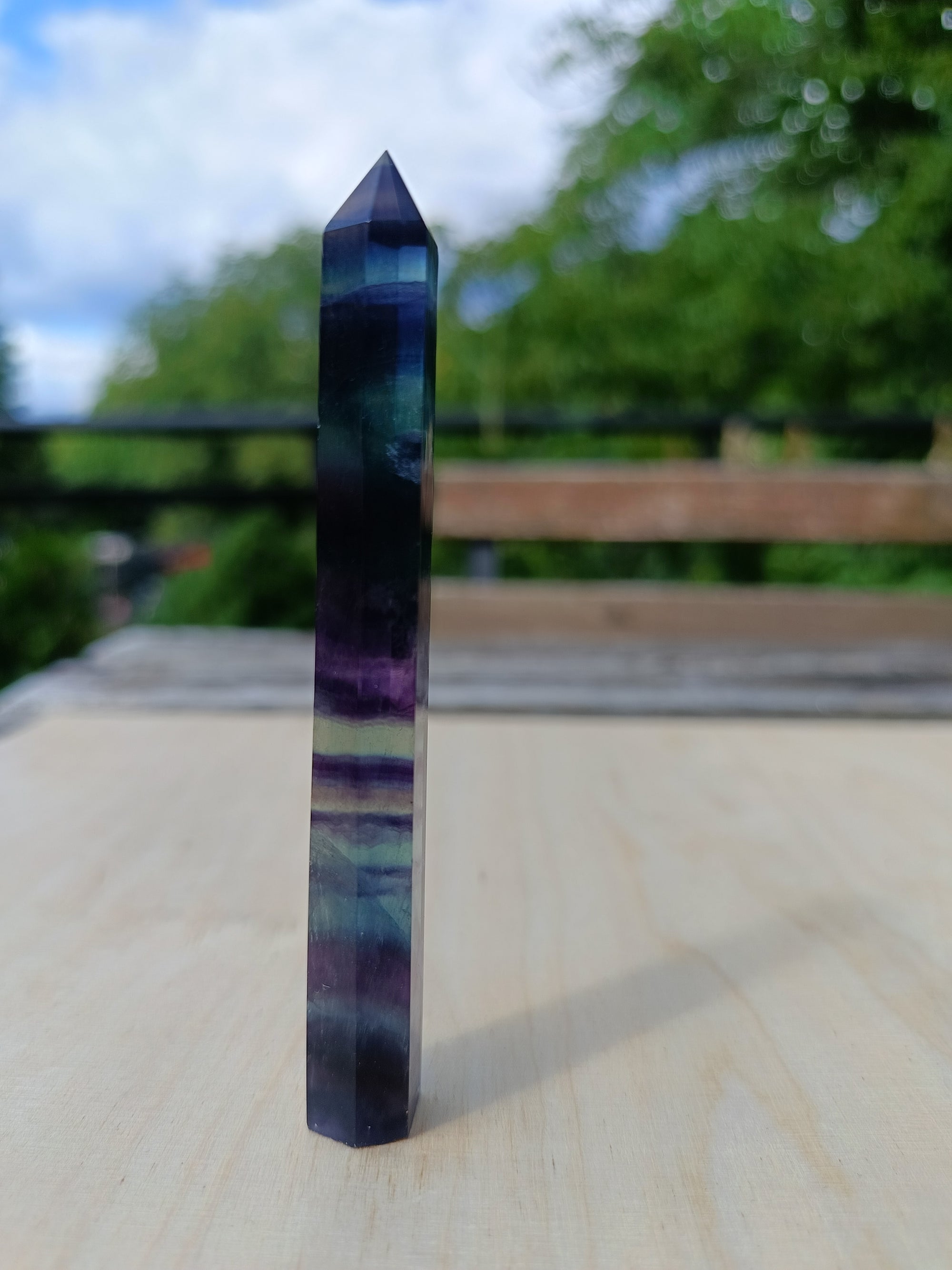Obelisk z Fluorytu