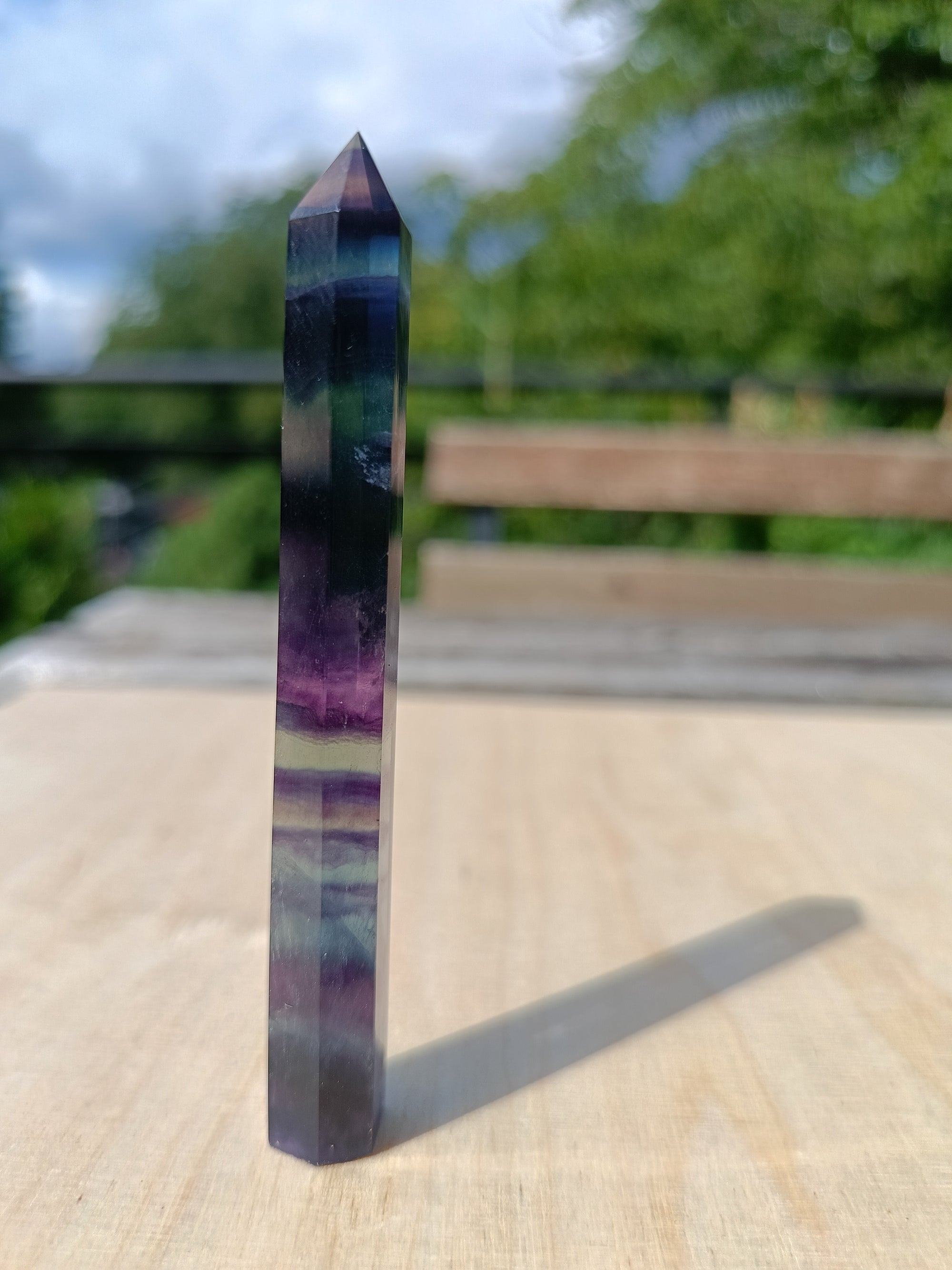Obelisk z Fluorytu
